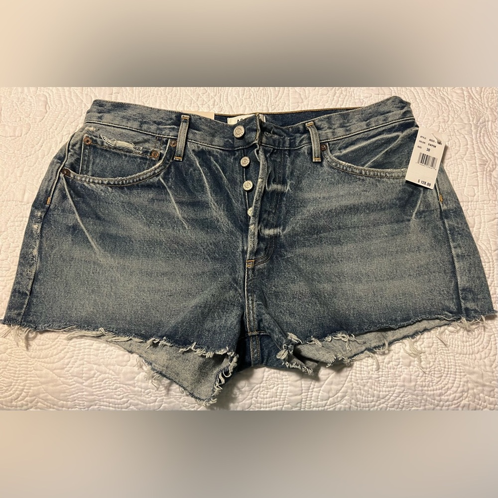 Agolde short swapmeet dark